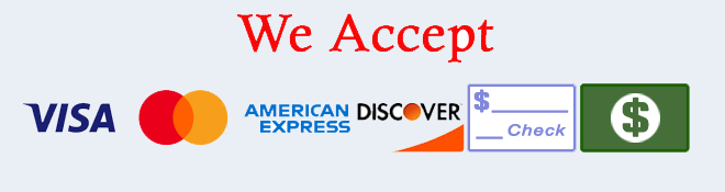 Accepted payment methods